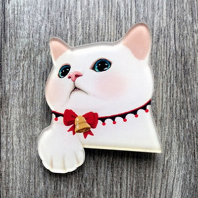 Armsa kassinaise kiisu märgid rõivaste/koti/jalatsite ikoonid seljakotil 3D akrüülist märgid märgi ikoon nööpnõel Pross Tasuta kohaletoimetamine