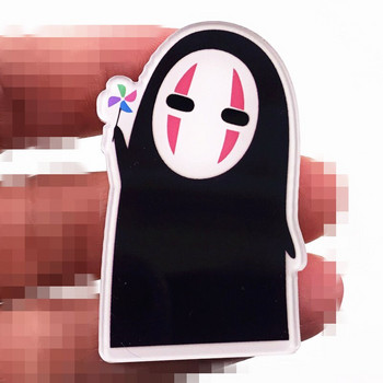 1PCS Нов дизайн Spirited Away Аниме герой Икона Брошка Pin No Face Man Акрилна значка за деца Подаръци за рожден ден