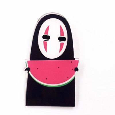 1 tk uue kujundusega hingestatud animetegelase ikoon pross, näota mees akrüülmärk lastele sünnipäevapeokingid