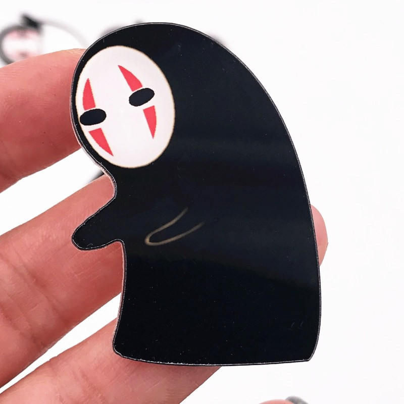 1 tk uue kujundusega hingestatud animetegelase ikoon pross, näota mees akrüülmärk lastele sünnipäevapeokingid