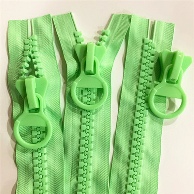 2-10бр. 20# Резинови цип 20 см 10 инча (32 зъба) Безкрайна чанта Козметична чанта Цвят Опаковъчна чанта Цип 10 цвята