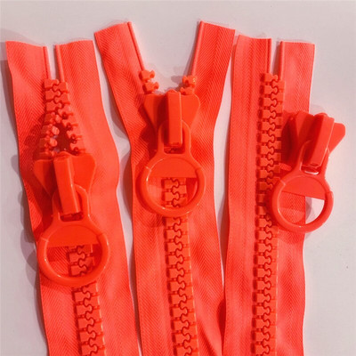 2-10бр. 20# Резинови цип 20 см 10 инча (32 зъба) Безкрайна чанта Козметична чанта Цвят Опаковъчна чанта Цип 10 цвята