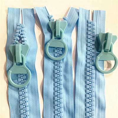 2-10бр. 20# Резинови цип 20 см 10 инча (32 зъба) Безкрайна чанта Козметична чанта Цвят Опаковъчна чанта Цип 10 цвята