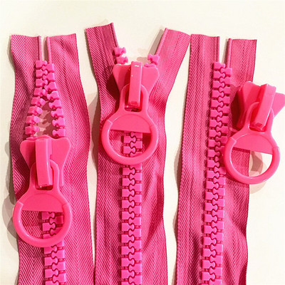 2-10бр. 20# Резинови цип 20 см 10 инча (32 зъба) Безкрайна чанта Козметична чанта Цвят Опаковъчна чанта Цип 10 цвята