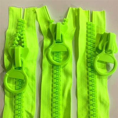 2-10бр. 20# Резинови цип 20 см 10 инча (32 зъба) Безкрайна чанта Козметична чанта Цвят Опаковъчна чанта Цип 10 цвята