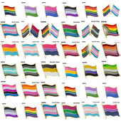 10db sok Büszkeség Interszex Büszkeség Aszexuális Büszkeség Biszexuális Panszexuális Genderqueer Transznemű hajtóka kitűző Bross ikonok