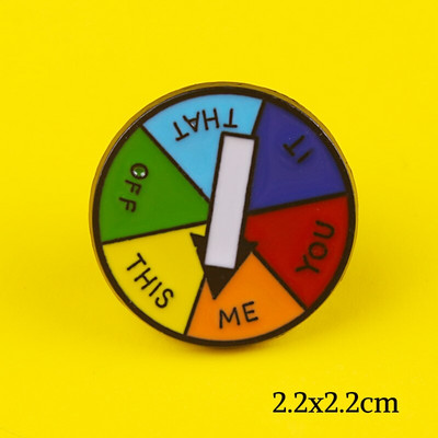 Rainbow Pins Значки за дрехи на раница Значки с ревери с цинкова сплав Метални аксесоари ЛГБТ Брошки Pin Lover Подарък Унисекс