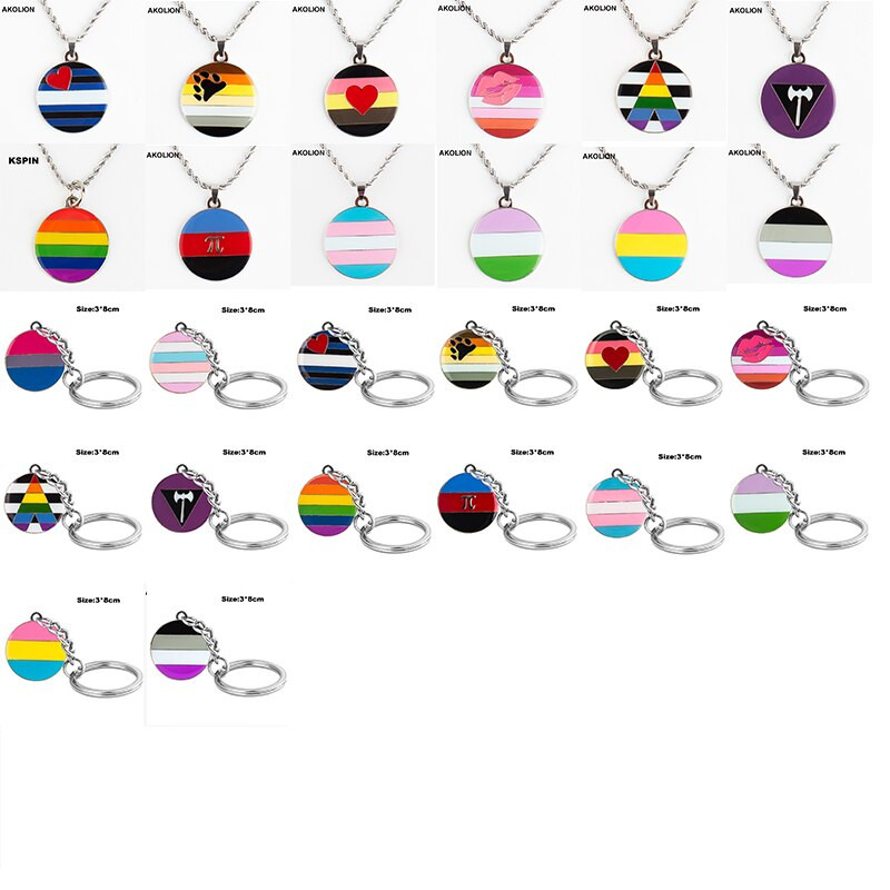 10 tk palju LGBT uhkusemärk Transsooline Sooline Fluid Aromantiline Genderqueer Panseksuaal Biseksuaal Aseksuaalne mittebinaarne huulepulk