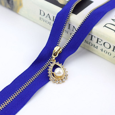 5 vnt. 3# metaliniai užtrauktukai 40-70 cm atviro galo užtrauktukai su kalnų krištolais Patraukti kuprinė Krepšys Drabužiai Striukė Dekoratyviniai užtrauktukų siuvimo priedai