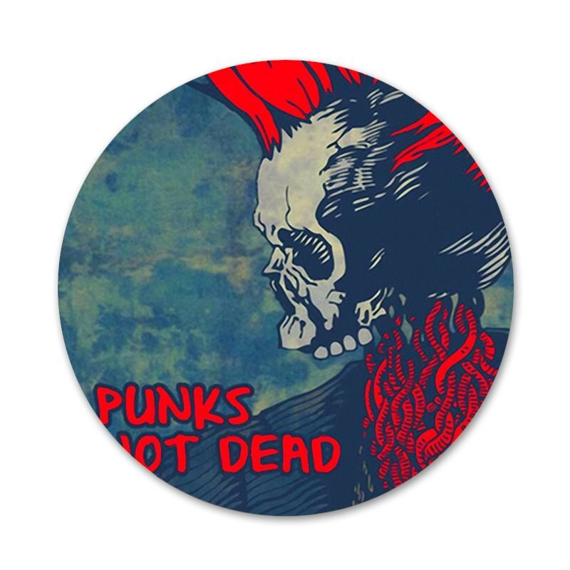 Punks not dead Značka Broš Igla Dodaci za odjeću Ruksak Dekoracija dar