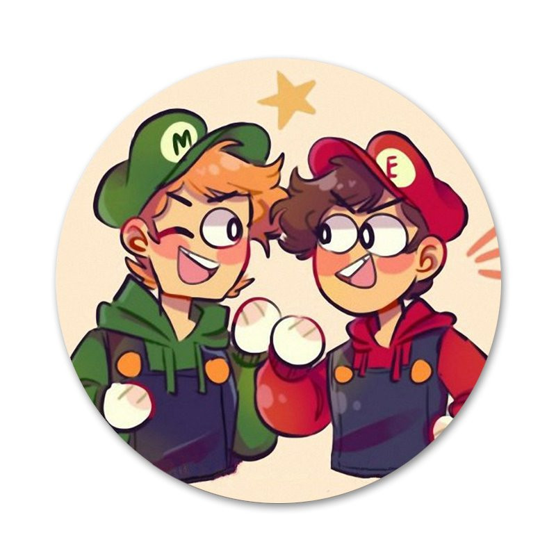 crtić Eddsworld značka broš igla dodaci za odjeću ruksak ukras dar