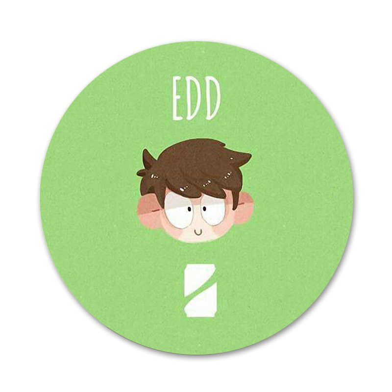 crtić Eddsworld značka broš igla dodaci za odjeću ruksak ukras dar