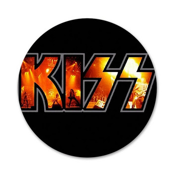Gene Simmons Kiss band Икони Игли Значка Декорация Брошки Метални значки За дрехи Декорация на раница