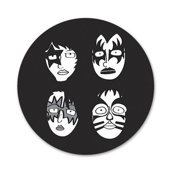 Gene Simmons Kiss band Икони Игли Значка Декорация Брошки Метални значки За дрехи Декорация на раница
