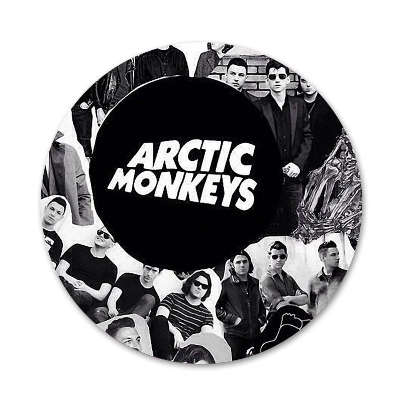 58 mm Arctic Monkeys Multi Icons Pins Bedž Dekoracija Broševi Metalni Bedževi Za Dekoraciju Naprtnjače