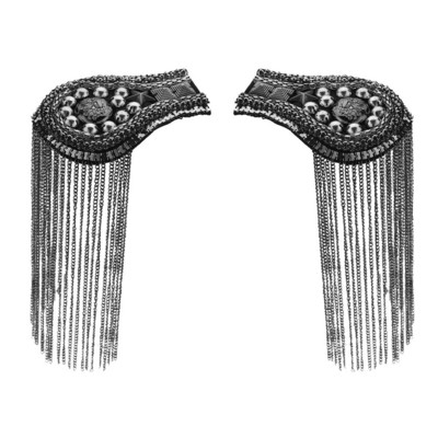 2 tk õlg Epaulette Vintage Epaulettes Epaulet Käsitsi valmistatud tutikett Epaulet õlalauad Märg Pross Ülikonna aksessuaarid