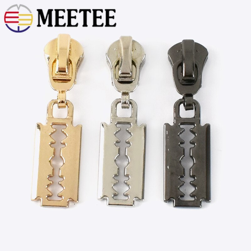 5/10/20 vnt. 5# 8# užtrauktukų slankikliai metalo/nailono/dervos užtrauktukai Striukė Užtrauktukai traukiklio galvutės taisymo rinkinys „Pasidaryk pats“ krepšiai siuvimo priedai