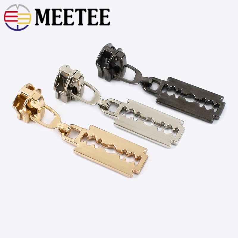 5/10/20 vnt. 5# 8# užtrauktukų slankikliai metalo/nailono/dervos užtrauktukai Striukė Užtrauktukai traukiklio galvutės taisymo rinkinys „Pasidaryk pats“ krepšiai siuvimo priedai