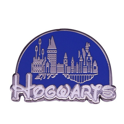 C2152 Magic Castle Ace emailat Ace de rever pentru rucsacuri Cadou de Anul Nou Insigne pe rucsac Brosa pentru haine Accesorii de bijuterii