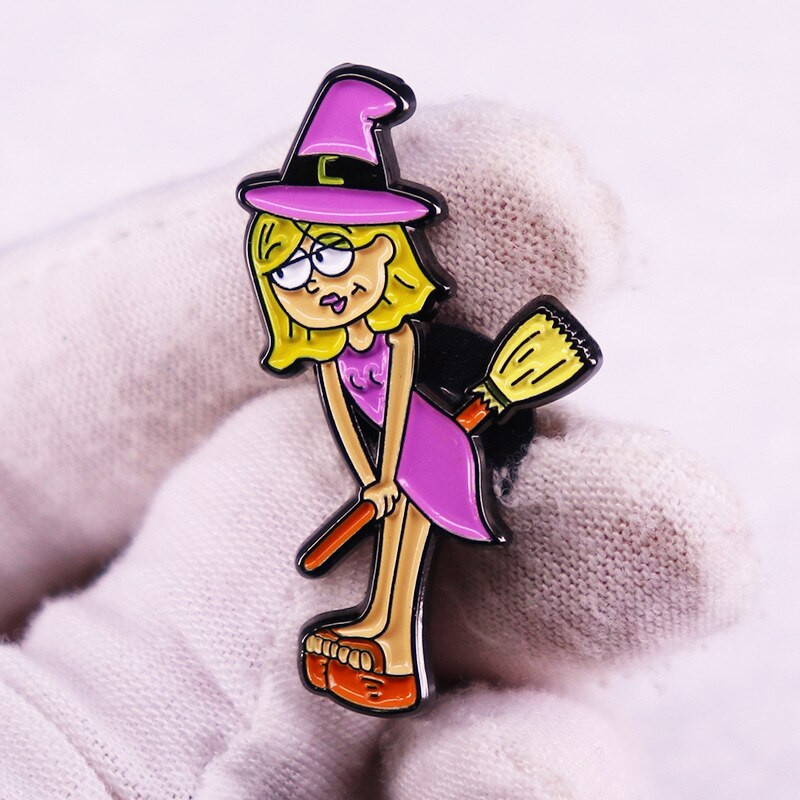 C1409 Cartoon Magic Girls Igle za ruksake Značke na ruksaku Manga Emajl Igle Dodaci za nakit Slatke stvari Broševi