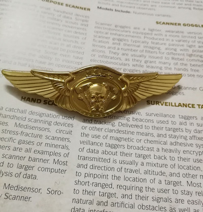 115th Anniversary Motorcycle Club biker брошки игли за яке обувки дрехи жилетка значки череп крила шапка игли брошки