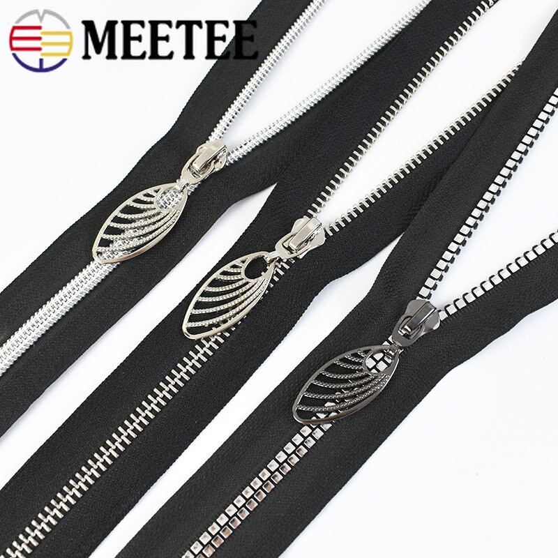 10kom 5# klizači za zatvarač za najlonske metalne smole Zatvarači Traka Zatvarači za vrećice Zatvarači za glavu Odjeća Zip Pull Kitovi za popravak DIY pribor za šivanje