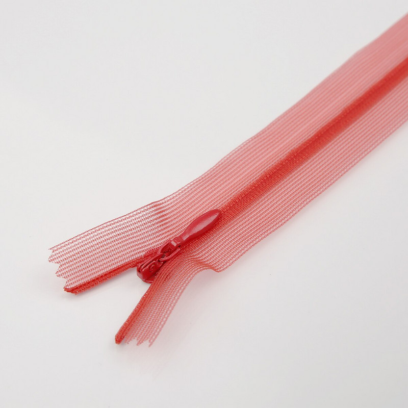 2/5/10 τμχ 60cm Διαφανής ταινία δαντέλας Close-end Νυφικό DIY Μαξιλάρι Κλινοσκεπάσματα Ράψτε Υφάσματα σπιτιού Ρούχα Κλείσιμο Διαφανές φερμουάρ