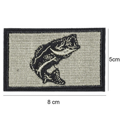 Uus kalasaba tikandiga plaaster ristkülikukujuline kalamärk käepael Orangutan rinnakorvikeel jakk seljakoti konksu aas