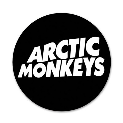 58mm ARCTIC MONKEYS Icoane Ace Insignă Decorare Broșe Insigne metalice pentru haine Rucsac Decorare