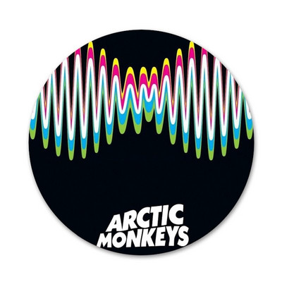 58mm ARCTIC MONKEYS Icoane Ace Insignă Decorare Broșe Insigne metalice pentru haine Rucsac Decorare