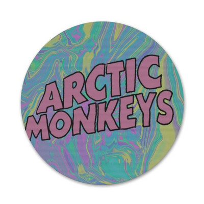 58mm ARCTIC MONKEYS Icoane Ace Insignă Decorare Broșe Insigne metalice pentru haine Rucsac Decorare