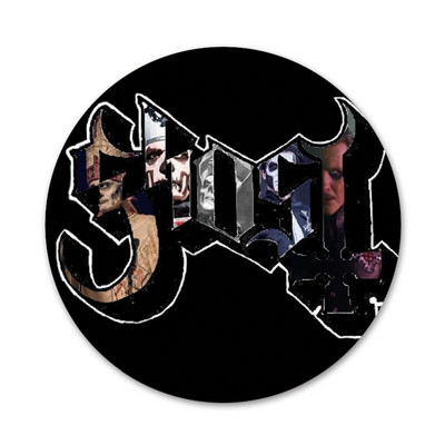 Ghost Band Ikone Igle Dekoracija znački Broševi Metalne značke za odjeću Dekoracija ruksaka 58 mm