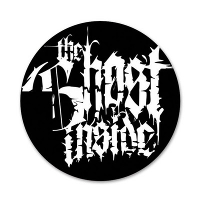 Ghost Band Ikone Igle Dekoracija znački Broševi Metalne značke za odjeću Dekoracija ruksaka 58 mm