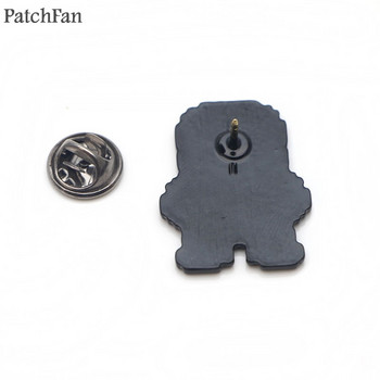 Patchfan Undertale Metal Zinc Enamel pins Модерен медал отличителни знаци пара раница риза дрехи брошки значки за мъже жени A1657