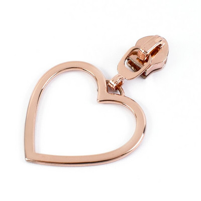 5/10/20 vnt. 5# užtrauktuko ištraukimo slankiklis nailoniniams užtrauktukams RoseGold dekoratyvinis užtrauktuko galvos maišelis Drabužiai Striukė siuvimo užsegimai Priedai