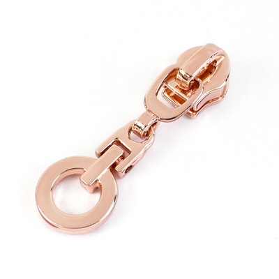 5/10/20 vnt. 5# užtrauktuko ištraukimo slankiklis nailoniniams užtrauktukams RoseGold dekoratyvinis užtrauktuko galvos maišelis Drabužiai Striukė siuvimo užsegimai Priedai