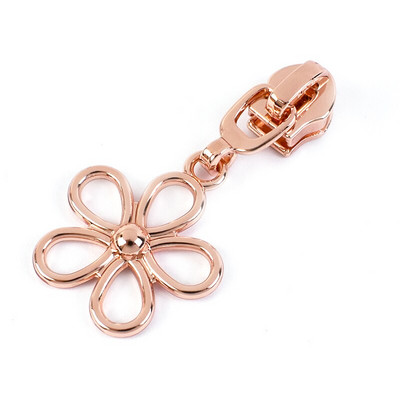 5/10/20 vnt. 5# užtrauktuko ištraukimo slankiklis nailoniniams užtrauktukams RoseGold dekoratyvinis užtrauktuko galvos maišelis Drabužiai Striukė siuvimo užsegimai Priedai