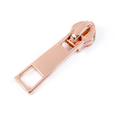 5/10/20 vnt. 5# užtrauktuko ištraukimo slankiklis nailoniniams užtrauktukams RoseGold dekoratyvinis užtrauktuko galvos maišelis Drabužiai Striukė siuvimo užsegimai Priedai