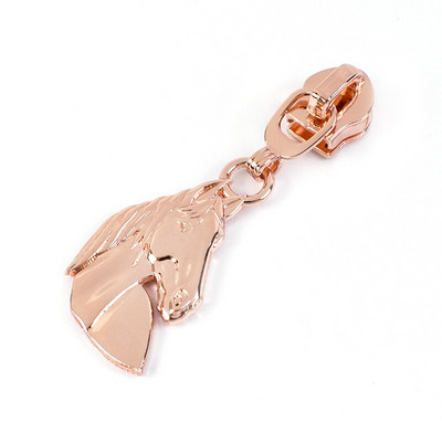 5/10/20 vnt. 5# užtrauktuko ištraukimo slankiklis nailoniniams užtrauktukams RoseGold dekoratyvinis užtrauktuko galvos maišelis Drabužiai Striukė siuvimo užsegimai Priedai