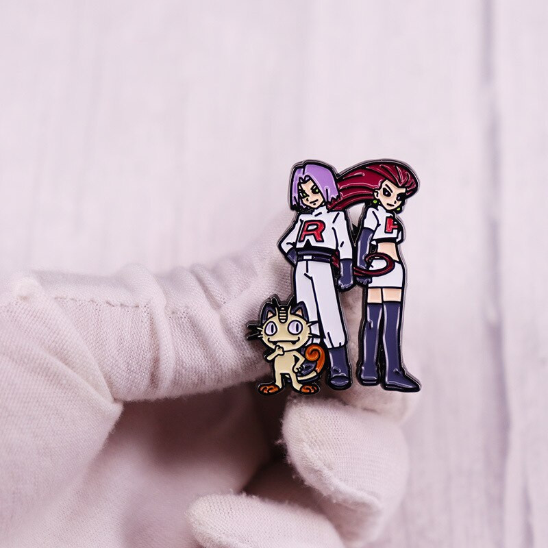 C3013 Anime smaltované pinzetky do klopy na batohy, brošne na oblečenie, kreslené odznaky na tašky, šperky, doplnky pre deti.