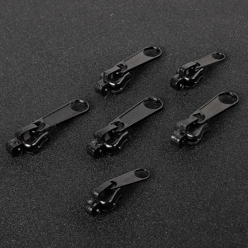 6 ks/sada univerzálna sada na opravu zipsu, náhradné zuby na opravu zipsu, oprava akéhokoľvek zipsu, magický okamžitý posuvný zips na šitie