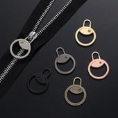 Metalinio užtrauktuko pakeitimo nuimama užtrauktuko slankiklio traukimo galvutės taisymo rinkinys, skirtas drabužių striukės „pasidaryk pats“ siuvimo užtrauktuko galvutei