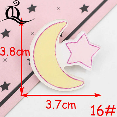 1 bucăți pictograme insigne de desene animate pe pin insigne acrilice insigne pentru îmbrăcăminte broșe Kawaii broșă din PVC, unicorn pe pânză și geantă Z41