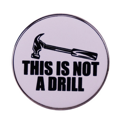 C2977 Citate clasice interesante Broșă de desene animate Insignă cu rever din metal email Jachetă din blugi Pin pentru rucsac Prieteni Fani Cadouri