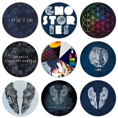 58mm Ghost Stories Coldplay Pattern Style Badge καρφίτσα καρφίτσα Αξεσουάρ για ρούχα Δώρο διακόσμηση σακιδίου πλάτης