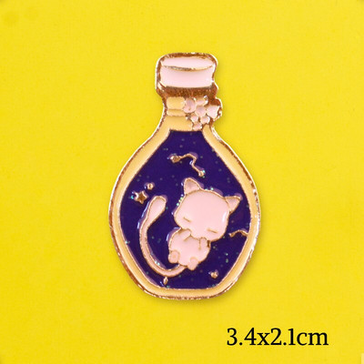 Animacinis filmas Kaukės katės Smeigtukai Ženkliukai drabužiams ant marškinėlių Kuprinės Striukės Cinko lydinio Metalas Mieli gyvūnėliai Atvartas segės Sagės Dovana