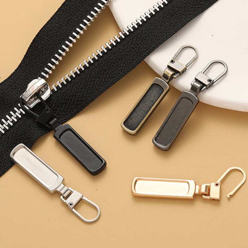 5 tk / komplekt 5 värvi tõmbluku tõmbe asendus Universaalne metallist tõmbluku pea saki fikseerija paranduskomplekt jope rahakoti seljakoti jaoks