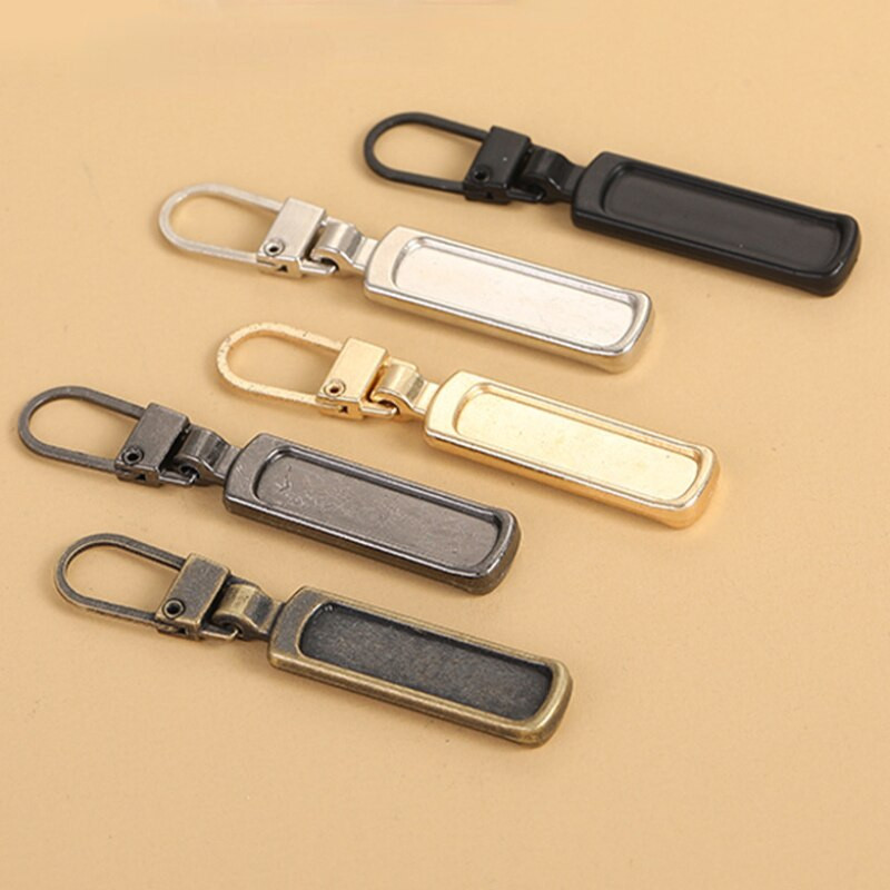 5 tk / komplekt 5 värvi tõmbluku tõmbe asendus Universaalne metallist tõmbluku pea saki fikseerija paranduskomplekt jope rahakoti seljakoti jaoks