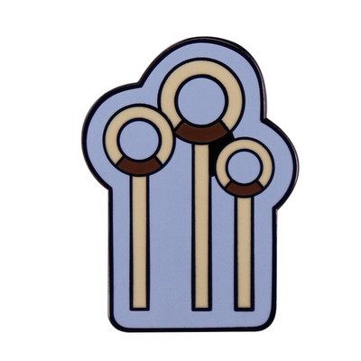 Colectia C1268 Magic Movie Ace email dur Insigna Rucsac Guler Ace pentru revere Decorare Bijuterii Cadouri pentru prieteni