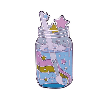 Colectia C1268 Magic Movie Ace email dur Insigna Rucsac Guler Ace pentru revere Decorare Bijuterii Cadouri pentru prieteni